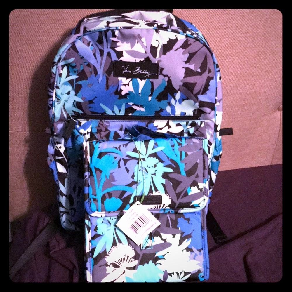 Vera Bradley back pack and lunch sack